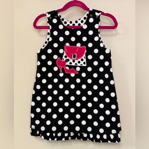 Bailey Boys: Girls Reversible Dress, Shopping - Heels & Purse Dress, Size 4T